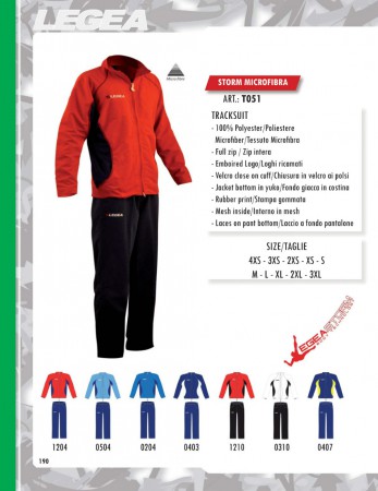 Tuta Storm Micofibra